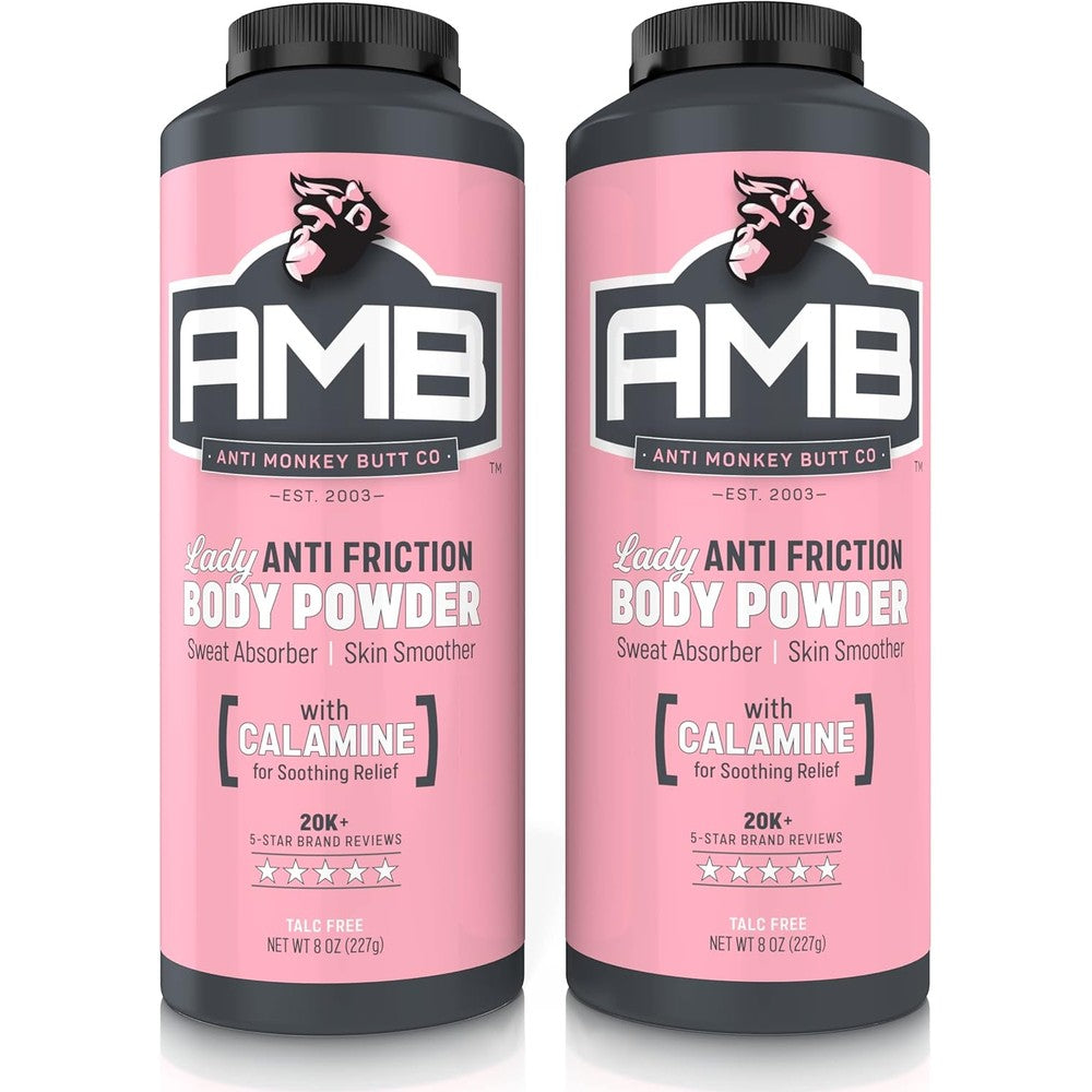 Anti Monkey Butt Lady Body Powder front view anti-chafing skincare
