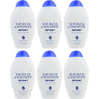 Shower To Shower Sport Absorbent Body Powder front view authentic USA import.