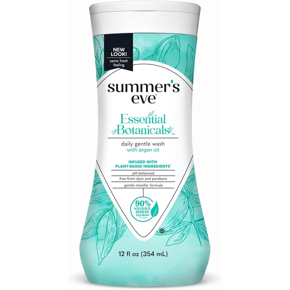 Summer's Eve Essential Botanicals Argan Oil Feminine Wash front view