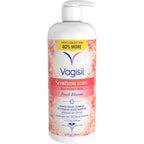 Vagisil Scentsitive Scents Peach Blossom 16.9 Ounce front view bottle