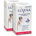 Luvena Vaginal Moisturizer 2 pack front view feminine dryness relief