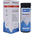 BecaGoode 11-in-1 Rapid Urine Test Strips front view packaging for health monitoring.