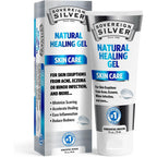 Sovereign Silver Natural Healing Gel front view for acne scar treatment.