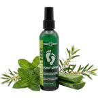 Fresh Body FB Fresh Feet foot spray four ounce bottle front view for odor protection.