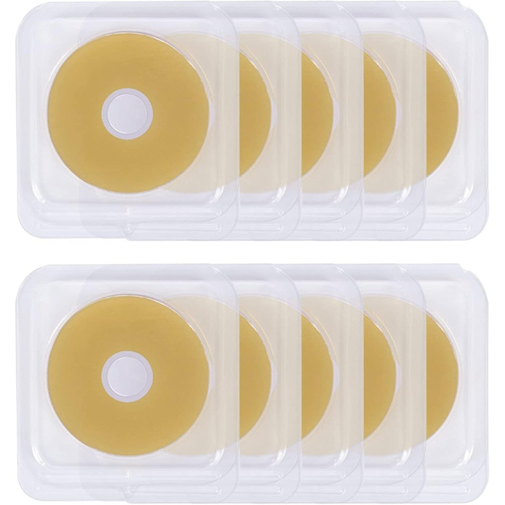 Ovand Sting Free Moldable Ostomy Barrier Rings front view package for colostomy bags