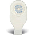 ConvaTec ActiveLife One Piece Drainable Ostomy Pouch front view showing cut to fit skin barrier and tape collar.