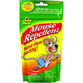 Shake-Away Mouse Repellent Packs four count retail box front view showing natural pest control packaging.