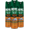 Repel Sportsmen Max Formula 40 Percent DEET insect repellent spray front view for outdoor protection.
