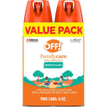 OFF! Family Care mosquito and tick repellent aerosol spray front view packaging