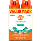 OFF! Family Care mosquito and tick repellent aerosol spray front view packaging