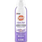 Off! Clean Feel Picaridin insect repellent aerosol front view