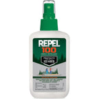 Repel 100 Insect Repellent front view of the four fluid ounce pump spray bottle