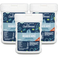 Aunt Fannie's Mosquito Repellent Wipes three pack front view showing the pop up dispenser canister.