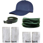 RaOn InsectGuard tick gaiters set front view