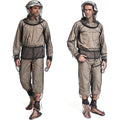 Sofiey 4 Piece Mosquito Net Suit front view with jacket hood pants mitts and socks