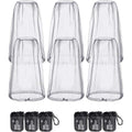 Hestya 6 pack mosquito head net front view with fine grey mesh