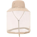 Myaddiction mosquito sun hat with mesh veil front view