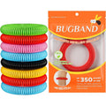 BugBand 24 pack mosquito repellent bracelets front packaging view
