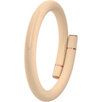 BuggyBands mosquito repellent bracelet front view pink