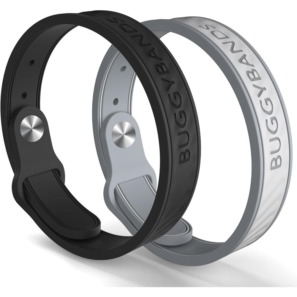 BuggyBands mosquito repellent silicone bracelets front view