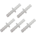 ResOne Oxygen Tubing Straight Connectors 5 Pack front view respiratory accessories