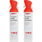 Boost Oxygen Extra-Large Rapid Response 12L Canister front view for portable respiratory support.