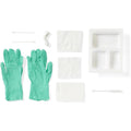Legend M.D. Tracheostomy Care Cleaning Complete Tray front view sterile medical kit.