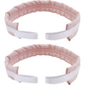 AJFHKJ Tracheostomy Tube Holder Belt front view pink securement strap