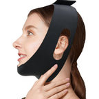 WIDVIH Post Surgical Silicone Chin Strap front view for facial compression