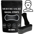 PadelGrab Magnetic Anti Snoring Nasal Strips 40 Count front view for breathing relief.