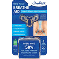 SleepRight Nasal Breathe Aid front view of intra-nasal dilator for snoring relief