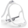 MYNA MEDICAL DreamWear Nasal Complete Set front view showing the clear silicone frame and headgear.