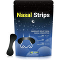 Flasture Extra Strength Nasal Strips 60 count pack front view for snoring relief.