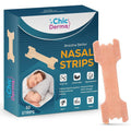 Chic Derma Nasal Strips 50 pieces box front view for snoring relief