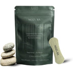 NOZORA Nasal Strips front packaging view showing 30 count anti snoring solution.