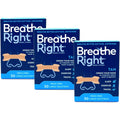 Breathe Right Original Large Tan Nasal Strips 3 pack front view for snoring relief