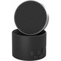 LectroFan Micro2 portable white noise machine front view showing compact black design.