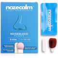NozeCalm Nose Bleed Stopper front view of six count packaging.