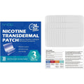 RSGRT nicotine quit smoking patches 21mg front view of the packaging for smoking cessation support