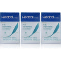The Frugal Smoker HEABAL Ice Menthol herbal cigarettes 3 pack front view nicotine free alternative.