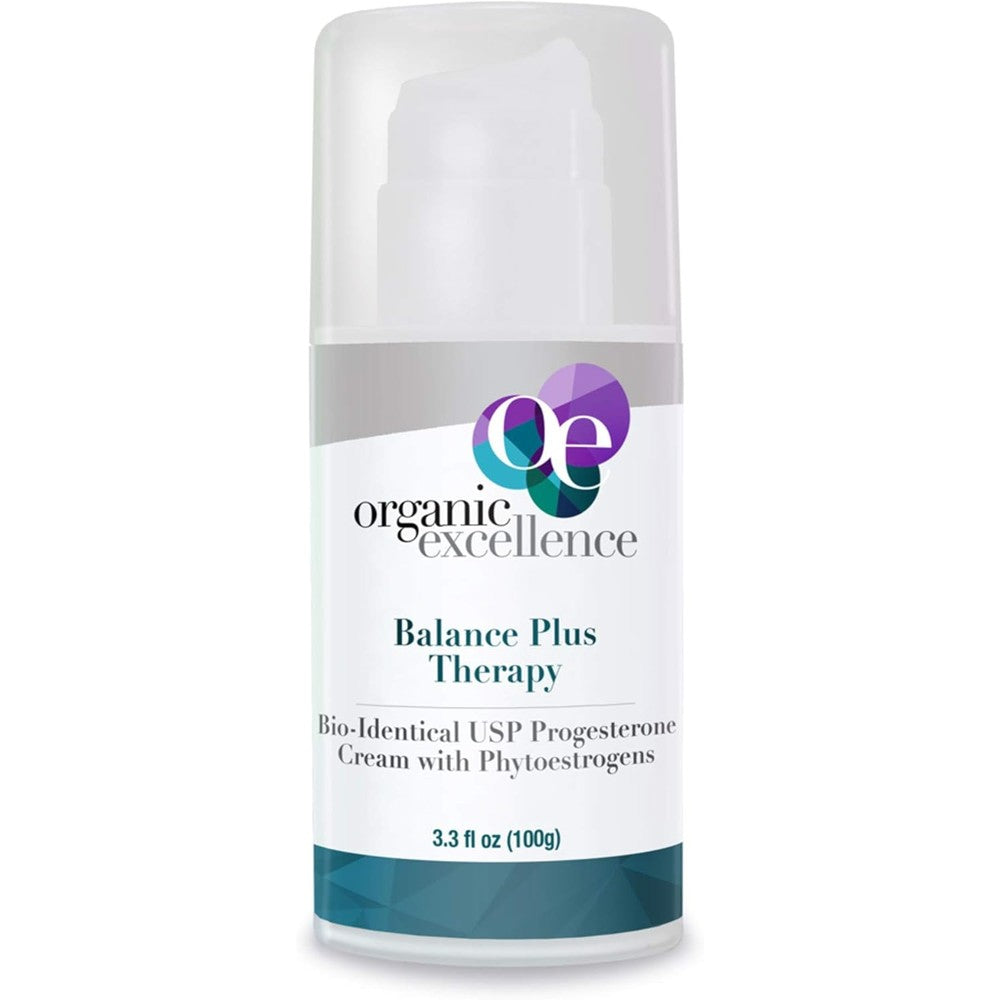 Organic Excellence Balance Plus Therapy front view for menopause relief