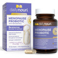 Daily Nouri Menopause Probiotic front view bottle for hormonal balance