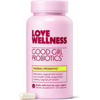 Love Wellness Good Girl Probiotics 30 capsules bottle for women's vaginal health