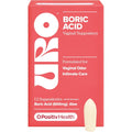 O Positiv URO Boric Acid Vaginal Suppository front product packaging
