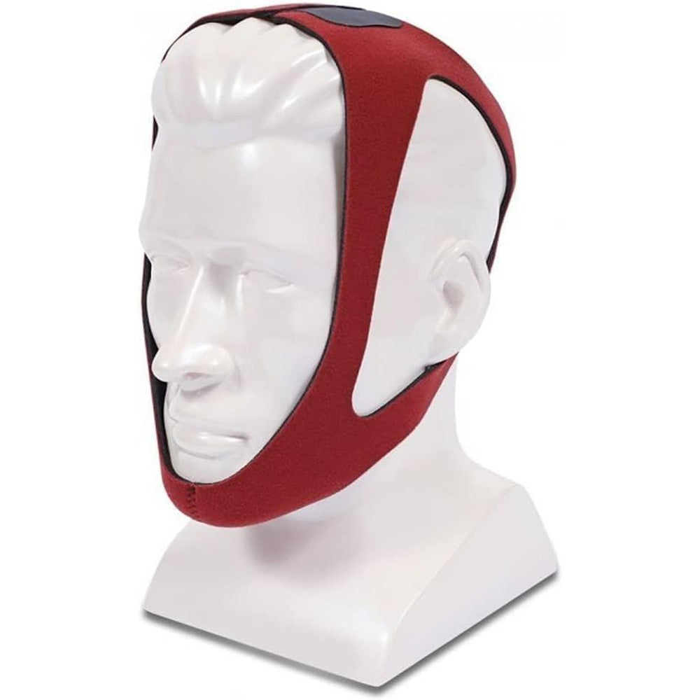 Legend M.D. Ruby Adjustable Chin Strap Extra Large front view for CPAP sleep aid.