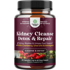 Natures Craft Kidney Cleanse 60 capsules front view bottle packaging for urinary tract health