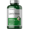 Horbäach Lions Mane Mushroom Supplement front view bottle for focus support