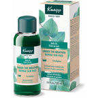 Kneipp Under The Weather Eucalyptus Bath Oil front view of bottle for sinus relief