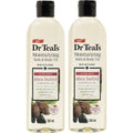 Dr. Teal's Moisturizing Bath and Body Oil two pack front view for deep body hydration.