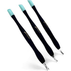Ivon 3 Pack Cuticle Trimmer Pusher Remover front view